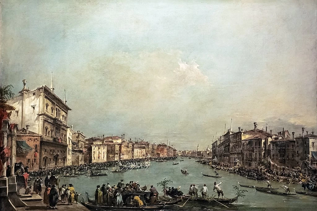 Regata sul Canal grande - Calouste Gulbenkian Museum